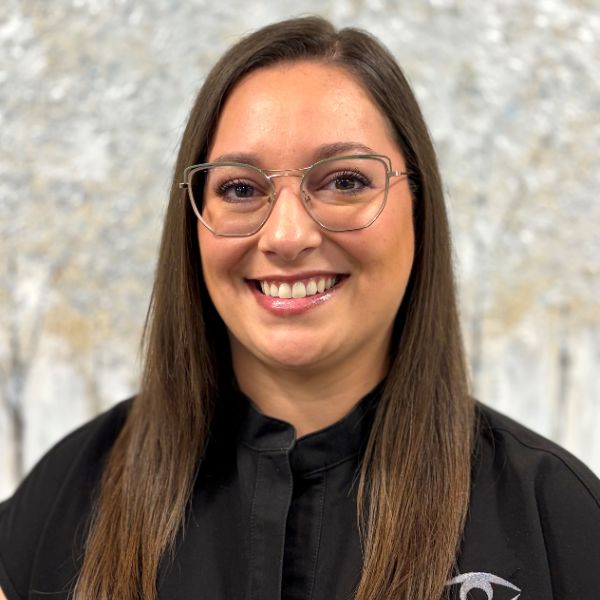 Bre, optical lab technician, headshot